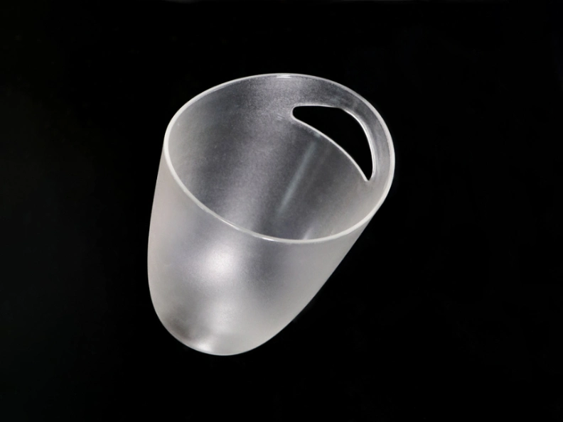 Wholesale High Quality Acrylic Transparent Clear Ice Bucket Plastic Champagne Ice Bucket